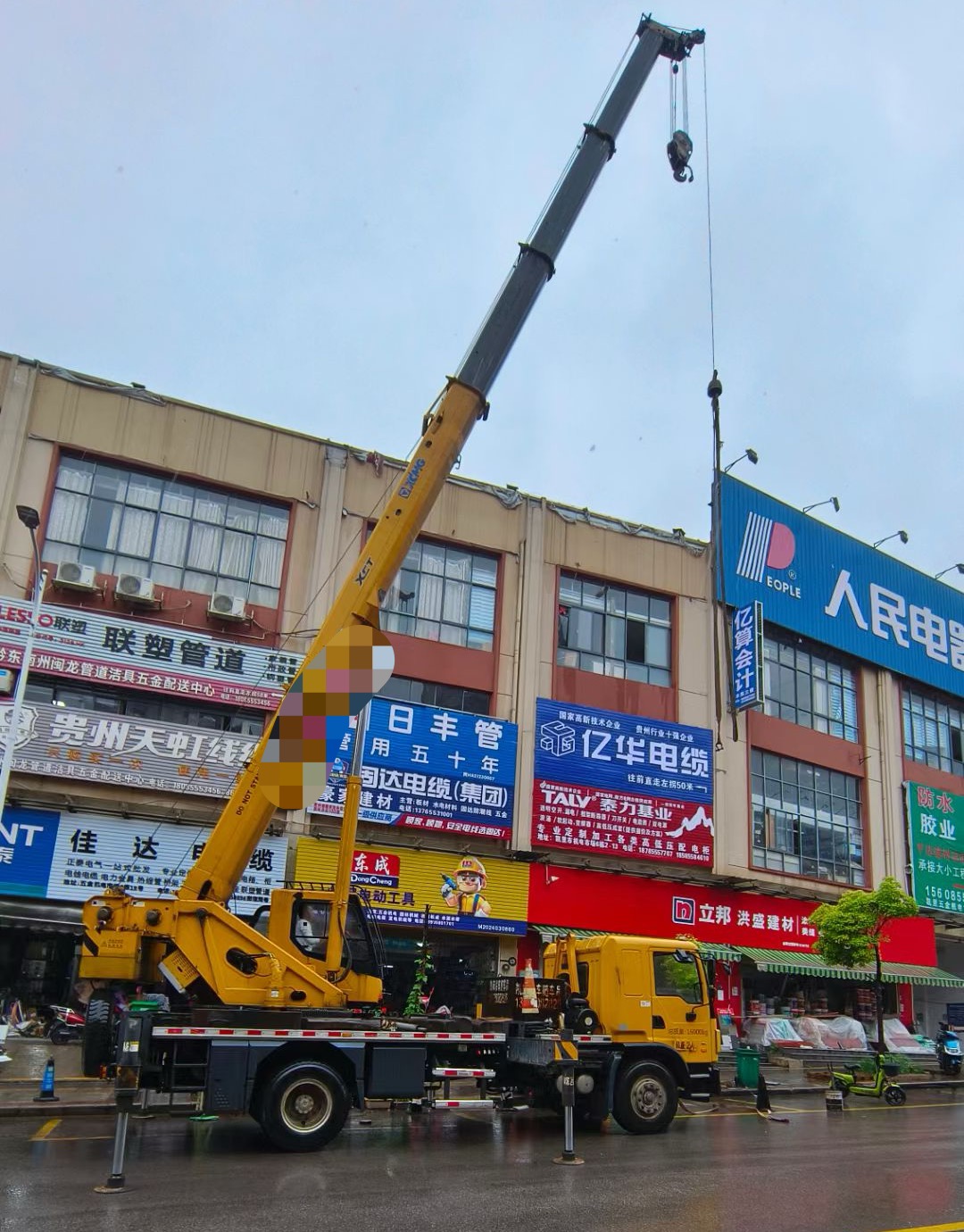 涧西区吊车吊机租赁桥梁吊装